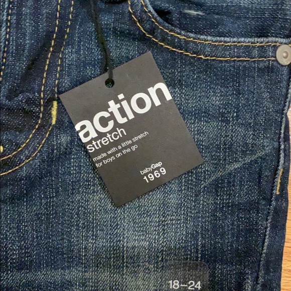NWT Gap skinny stretch jeans 18-24m - Picture 5 of 5